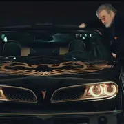 Burt Reynolds and the new Bandit Trans Am