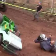 Barbie Jeep Crashing