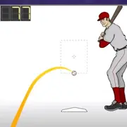 Illustration of a curveball