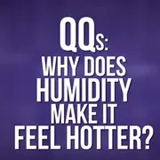 Why does humidity make it feel hotter?