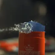 Air pellet going through deodorant