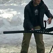 Snowball machine gun